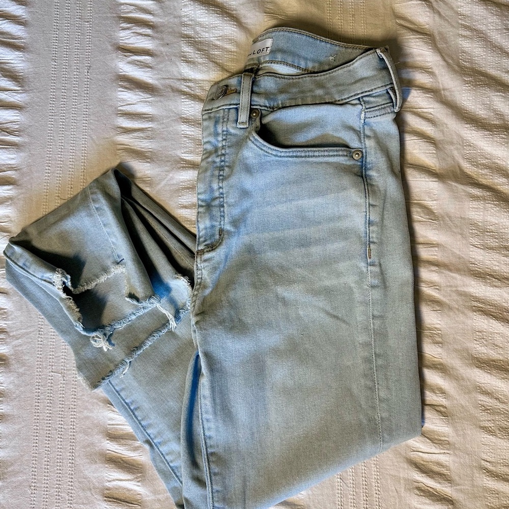 Light Blue Women's LOFT Jeans